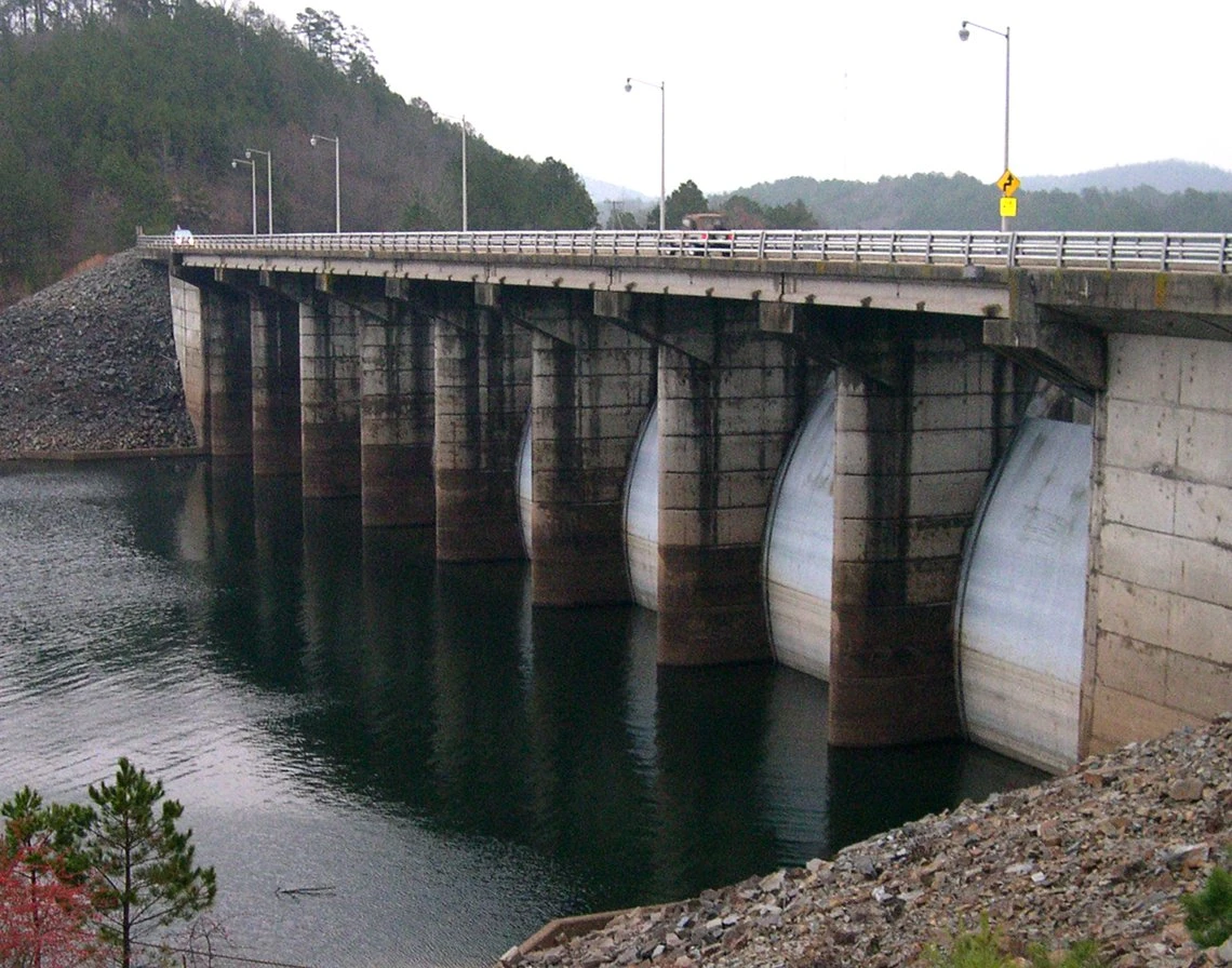Beavers Bend Dam